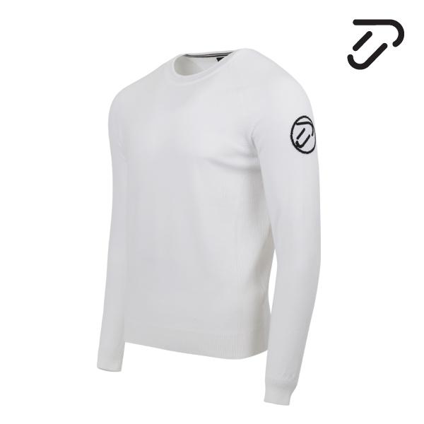IAN POULTER DESIGN Men'S Round Neck Raglan Golf Sweater - 3614-102-749