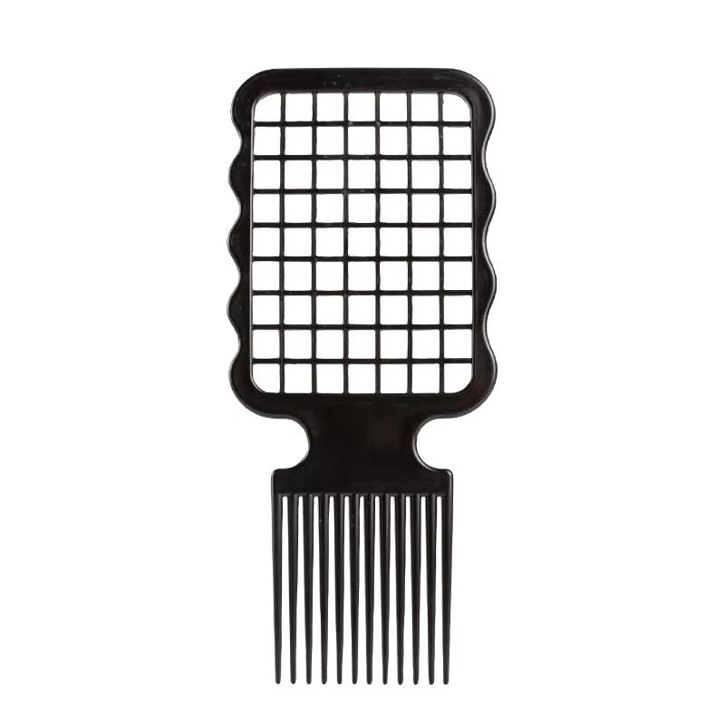 Professional Curly Hair Sponge Twist Brush Magic Afro Comb Rat Tail Comb Durable Rubber Fork Comb Curly Hair Styling Tools