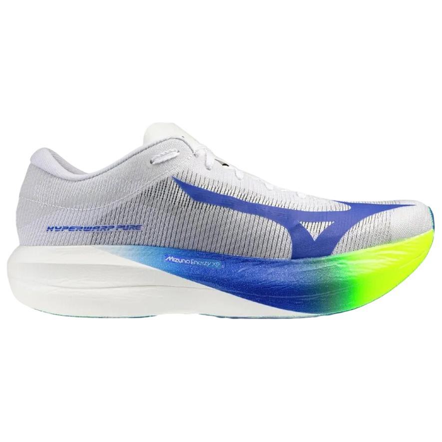 Mizuno Hyperwarp Беговые кроссовки Унисекс Белый Синий Желтый J1GC267001