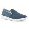 UGG Удобные повседневные туфли Sheldon Fabric Flat, мужские кроссовки Ocean-Blue 1124893-PFCB