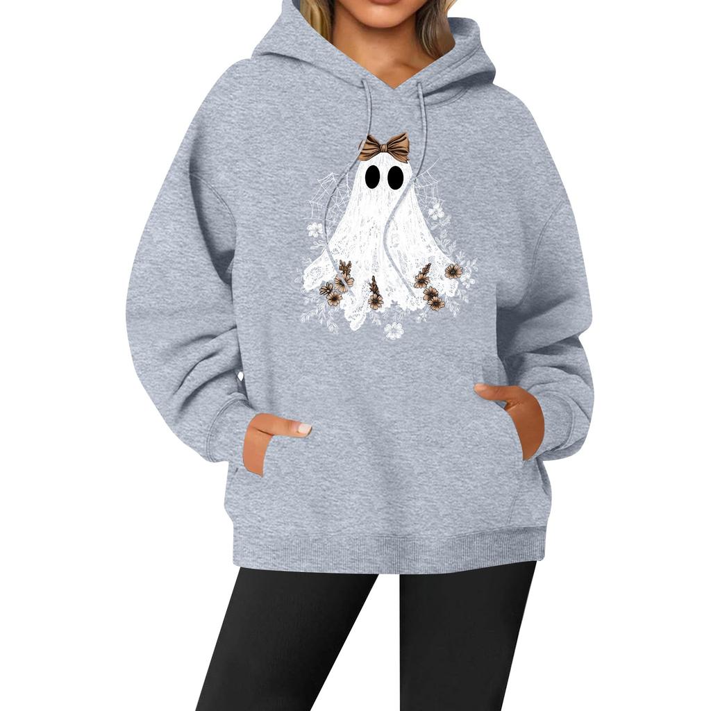 Женская повседневная модная однотонная толстовка с капюшоном и принтом регби с длинными рукавами