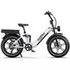 Electric Bicycle Onesport 20" 500W Motor Full Suspension 48V 36AH Adult Ebike Top Speed25Km/h 7 Speed Load 120Kg OT08 Pro