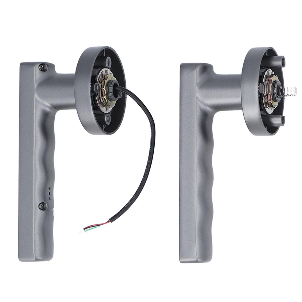 Smart Door Handle Fingerprint with 2 Key Fast Recognition Static Free Electronic Door Lock for Home