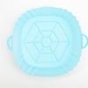 1pc Silicone Air Fryer Pot Tray With Handle, Square Air Fryer Baking Pan, Reusable Air Fryer Liner For Kitchen Baking