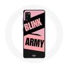 Case for Samsung Galaxy A41 BTS ARMY And Blackpink Blink Pink Black