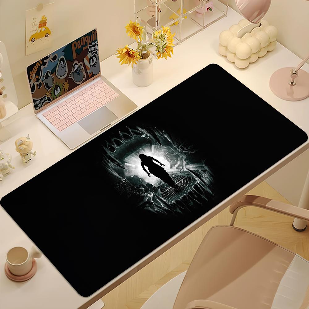 Movie AAlien Romulus S Mouse Pad Large Desk Mat Keyboard Ergonomic Office Rubber Game PC Nonslip Antifray Home Custom Best Pr