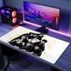 BTS Poster Mouse Pad, Large Gaming Desk Mat, Non-slip XXL Mousepad for Laptop & Tablet, Mini PC Playmat with Stitched Edges