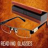 2019 High Quality Men's Reading Glasses Non Spherical 12 Layer Coated Lenses Reading Glasses+1.0 +1.5 +2.0 +2.5 +3.0 +3.5+4.0