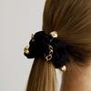 Jean Paul Clarisse Chain Metal Ball Scrunchie LFPT0772
