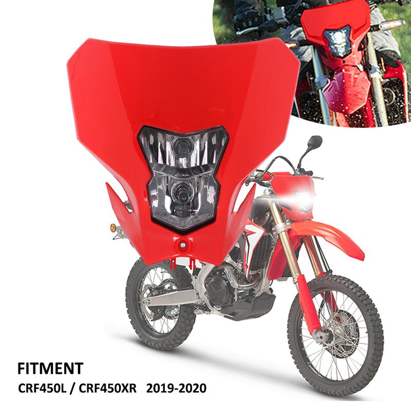 Мотоциклетная фара Фара 12В Для HONDA CRF450L CRF450XR CRF 450L 450XR Мотокросс Эндуро Питбайк