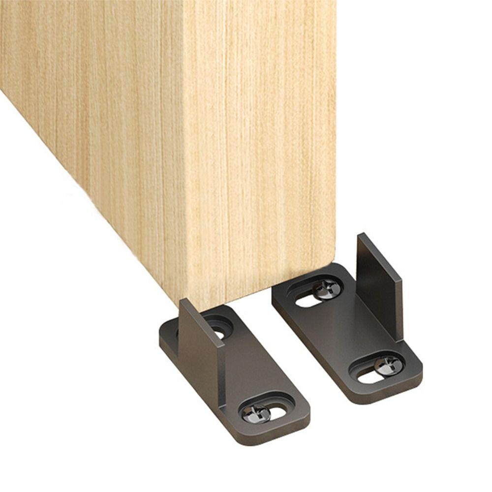 Swing Stopper Door Floor Guide Stay Roller Sliding Door Guide Door Slides Rails  for Barn Door