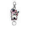 SK Japan Pokemon Rubber Reel Keychain Sylveon