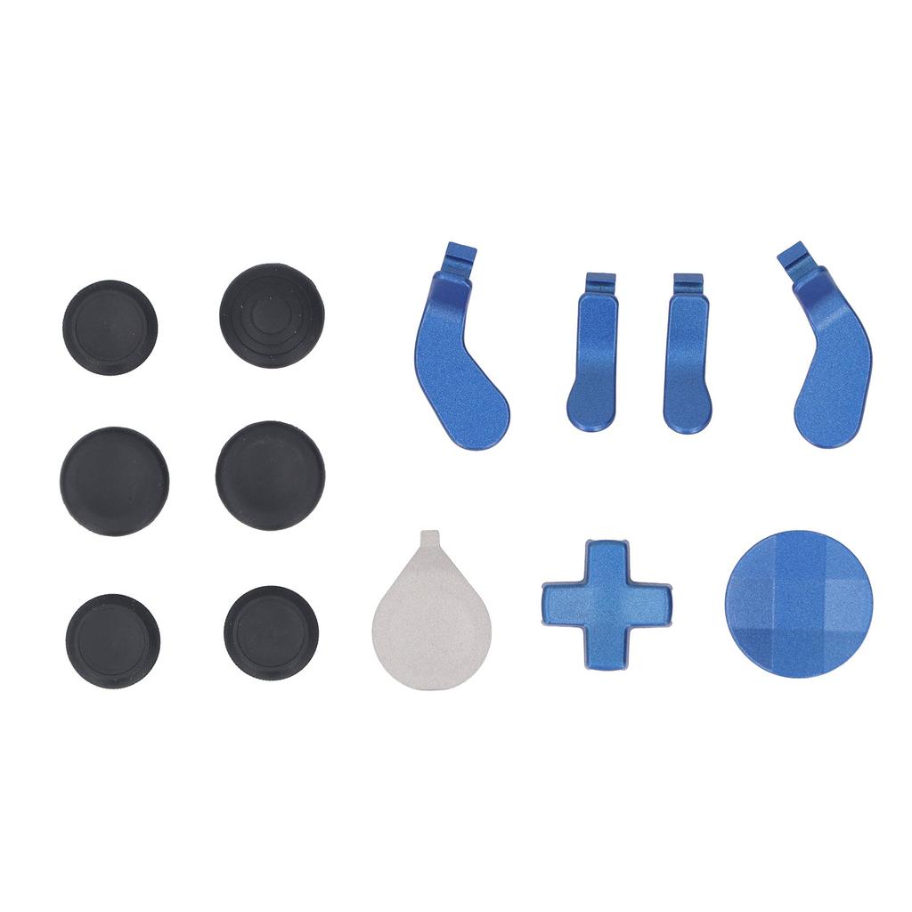 Комплект стиков для контроллера из нержавеющей стали и резины, D-пады, лепестки, аксессуары для контроллера для Elite Series 2, синий