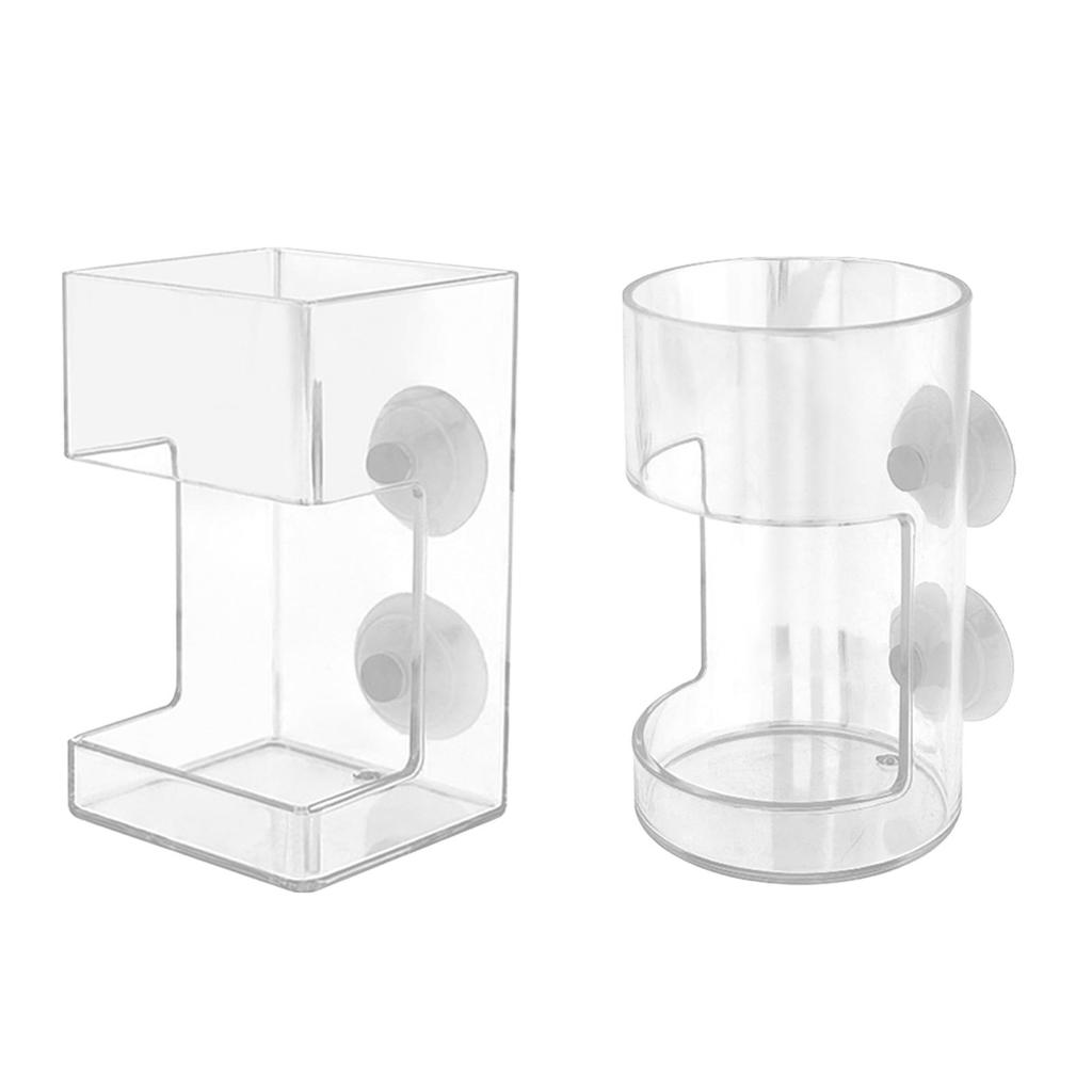 Акриловая кормушка для рыб, прозрачная, для личинок артемии, собранная, предотвращает турбулентность воды, кормушка для червей в аквариуме, золотая рыбка