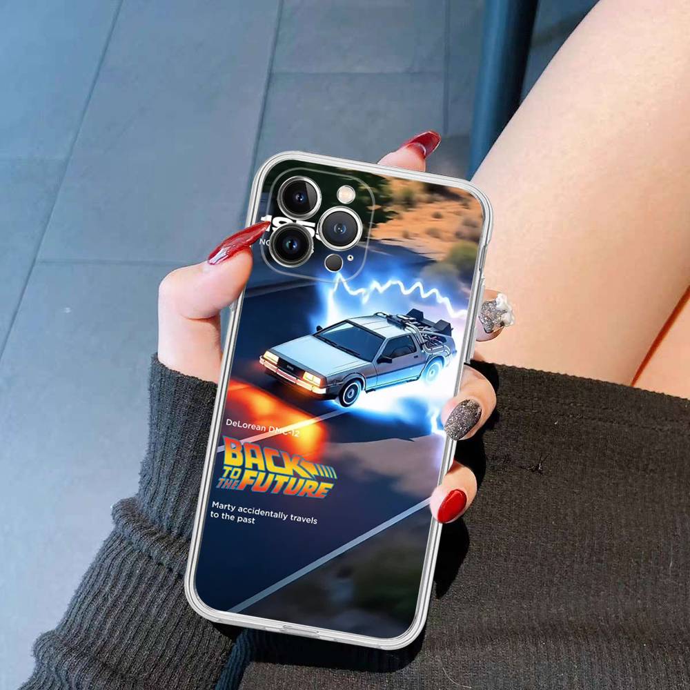 Назад в будущее Для IPhone 17 Air 16 Pro Max 15 14 13 12 11 Plus Чехол для телефона