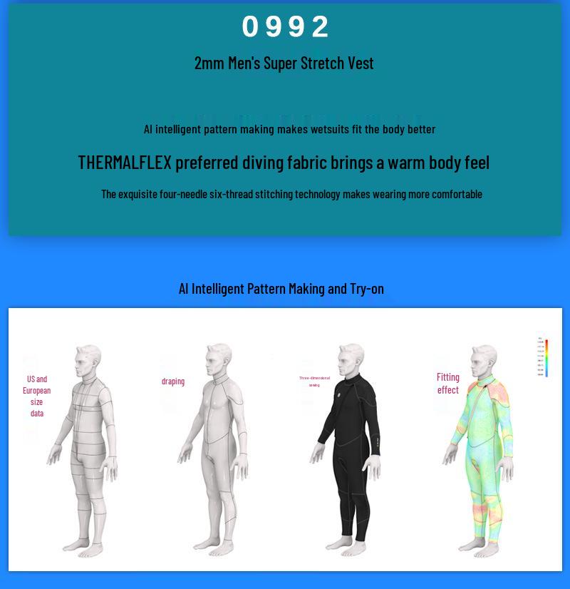 SLINX Мужской Суперэластичный CR Теплый Жилет без рукавов для дайвинга и серфинга