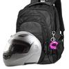 Helmets Pendant Backpack Ornament Gift for Birthday Christmas Motorcycle Helmets Keychain Keyring Key Chain Pendant