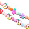 Lady Gift Pearl Rope for Keys Phone Lanyard Soft Clay Mobile Phone Chain Phone Case Hanging Cord