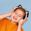 1 Pair Cute Headphones Gaming Decoration Attachment Headset Cat Ears
