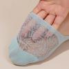 Breathable Invisible Boat Socks Hollow Crew Socks Simple Lace Socks