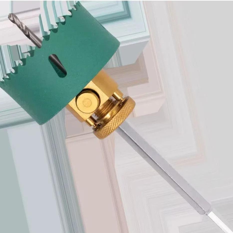Hexagon Shank Quick-Release Hole Opener Wood Hole Saw Drill Bit Bi-Metal Hole Saw Bi-Metal Hole Distance Connector