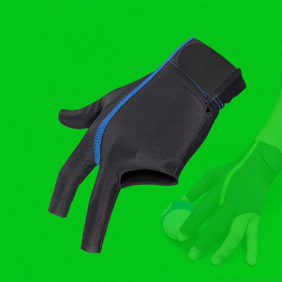 1 шт. 3-пальцевые перчатки для бильярда для левой руки, спортивная перчатка для снукера для мужчин и женщин, аксессуар для бильярдного стрелка