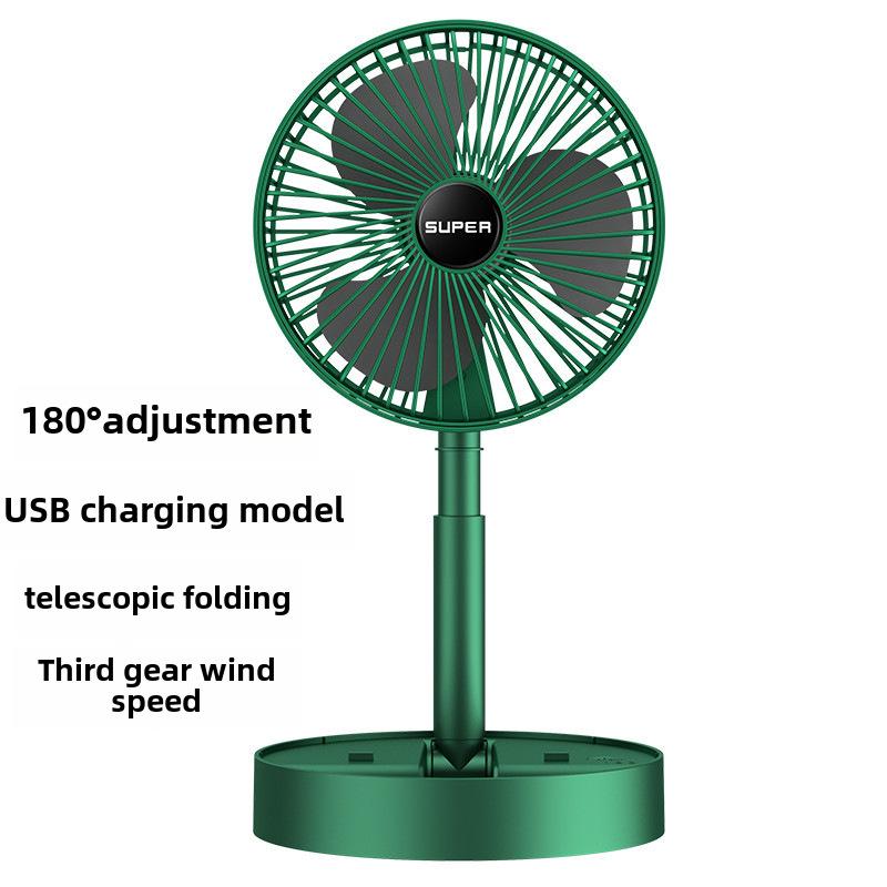 Rechargeable Portable Mini Desktop & Handheld USB Fan
