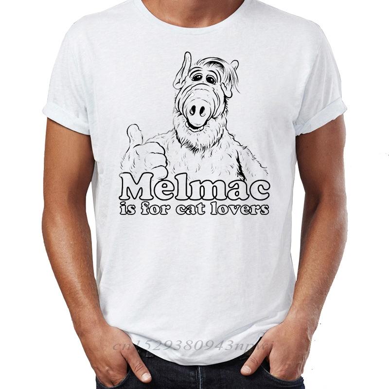 Hip Hop Men Tshirts Alf Life Form Melmac Awesome Artwork Drawing Printed Street Guys Tees Swag 100 Cotton Camiseta