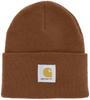 Acrylic Watch Hat Carhartt Brown EU F [Carhartt WIP] (FREE Size)