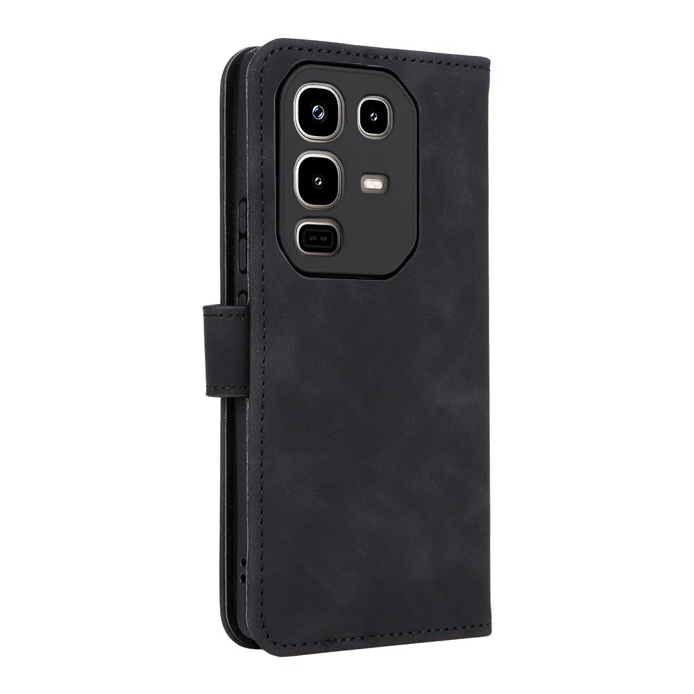 Для Infinix Note 50 Pro 4G Кожаный чехол с эффектом кожи Противоударный Чехол-книжка с кошельком для телефона