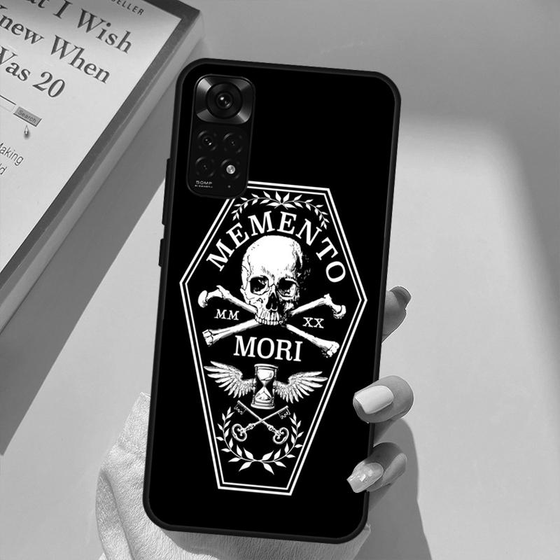 Чехол Memento Mori для Xiaomi Redmi Note 10 8 9 11 Pro 8T 9S 10S 11S Redmi 10C 9C 9A 9T K50 K40 Gaming
