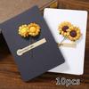 Commodity 10pcs Universal Greeting Cards Best Wishes with Dried Flowers Creative Greeting Cards