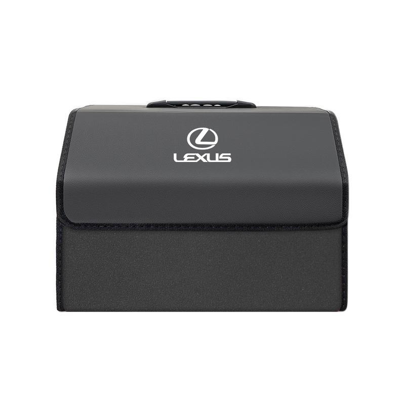 Lexus Car Dual Color Trunk Storage Bag Collapsible Camping Box For Lexus F SPORT ES RX NX LS UX LM LX GX LC RZ IS CT GS RC HS SC