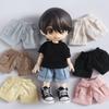 Handmade Mini Jeans Shorts Casual Wear Handmade Doll Shorts Doll Accessories  1/11OB11 Dolls