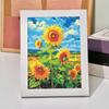 5D алмазный художественный набор с узором подсолнуха, яркий цвет, снятие стресса, повышение уверенности, мозаика, вышивка, полный набор для вышивки крестиком со стразами