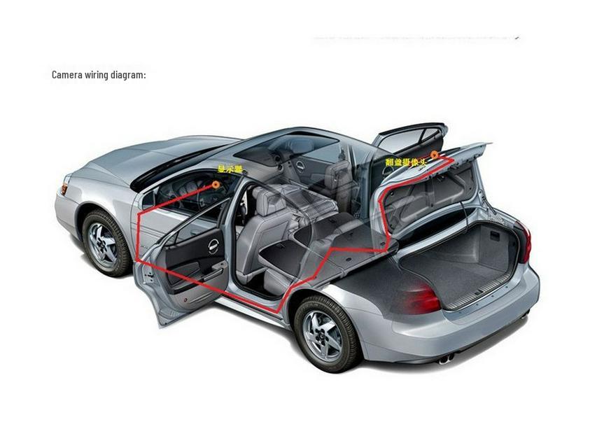 Bora Magotan Golf 6 Камера заднего вида HD и Навигация