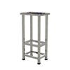 304 Stainless Steel Square Work Stool