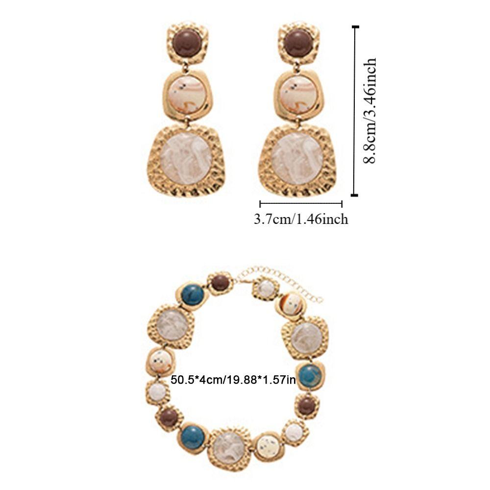 Преувеличенное неровное геометрическое колье винтажное колье-ключица женское