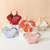 1pcs Nordic Style Candy Box Pu Leather Compact Gift Packaging Box New Creative Wedding Party Gift Storage Bag Handbag