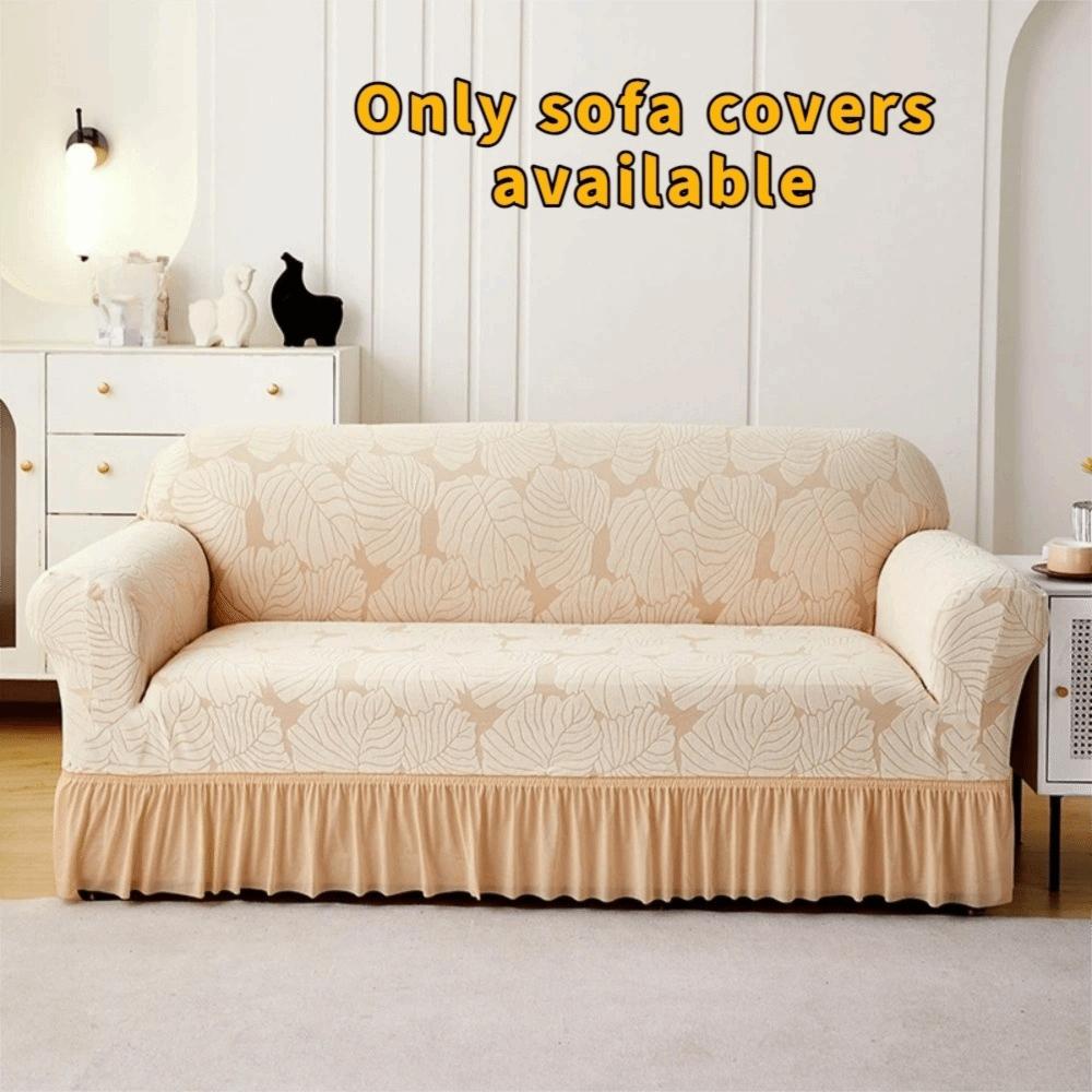 Elastic Sofa Seat Cushion Cover All-inclusive Furniture Protector for L Shaped Sofa