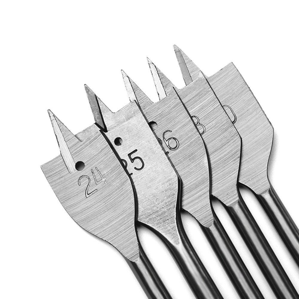 Hand Drill Hanging Titanium Plated Carpenter's Bit Wood Plate Opener Flat Drill Hexagonal Shank