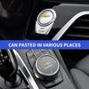 1/2/5/10Pcs Car Logo Car Door Handle Anti Scratches Stickers For Chevrolet Spark Captiva Cruze Malibu Equinox Trax Camaro Bolt