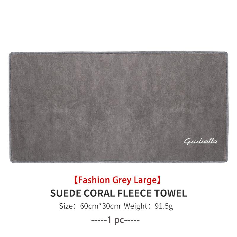 Car Wiping Drying Cloth Towel Absorbent Microfiber Towel For Alfa Romeo 159 Giulietta Giulia 147 Mito 156 159 166 GT Stelvio