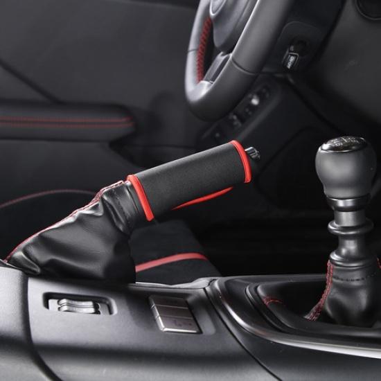 Cloth Wrap Handbrake Trim Cover Sleeve For Subaru BRZ 2012-22