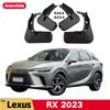 Брызговики для Lexus RX 350 350H 500H Sport 2023 Брызговики Брызговики передние и задние колеса Fender автомобильные аксессуары