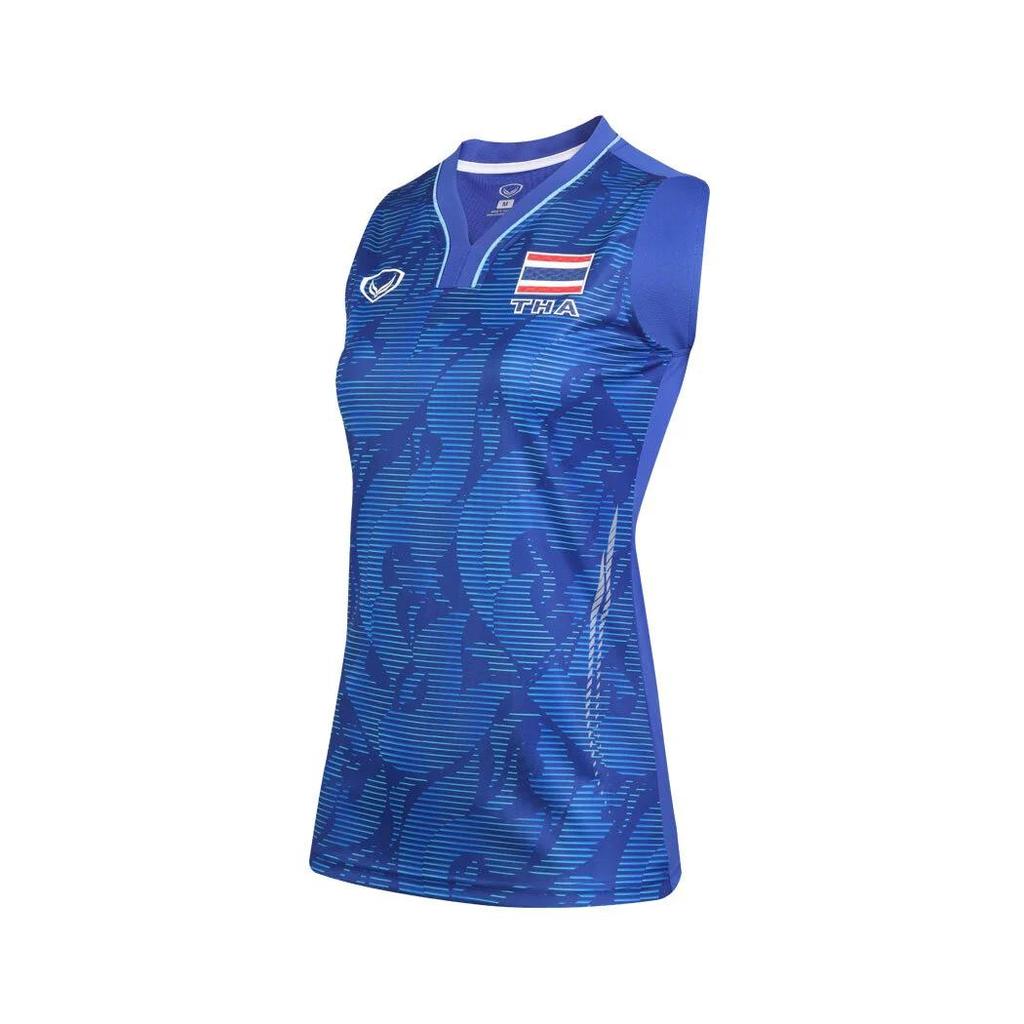 Женская волейбольная трикотажная рубашка National Grand Sport, сборная Таиланда, Азиатские игры 2022, 100% полиэстер
