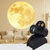 LED Earth Moon Projection Lamp USB 5V 15 Projection Effects Atmosphere Led Night Light for Kids Bedroom Wall Decor Birthday Gift
