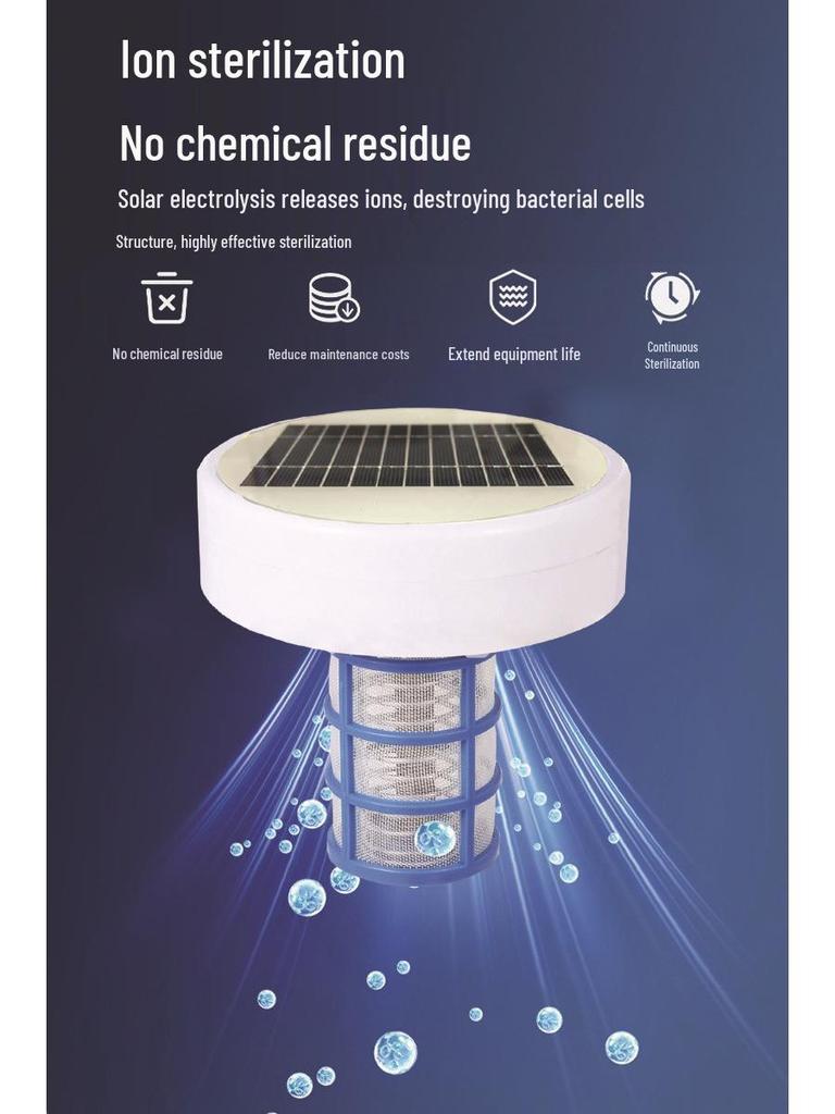 Солнечный ионизатор для бассейна