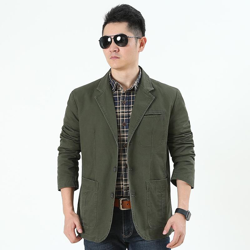 Fall /Winter Men 'S Plus Size Casual Suit Cotton Jacket