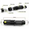 Q5 Led Flashlight, Aluminum Alloy 1200lm Adjustable Zoom Light Lamp, Non-slip Waterproof Long-range